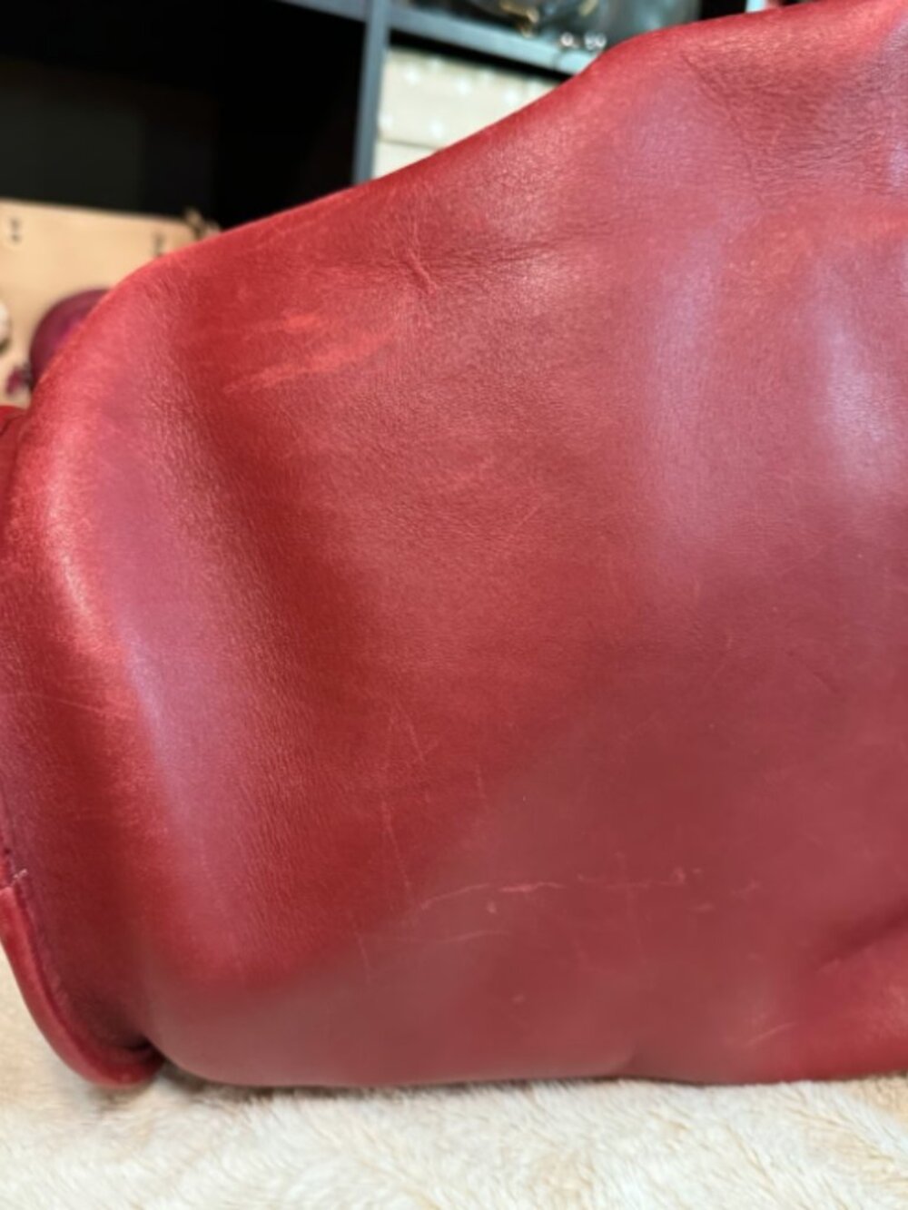 Vintage Coach Helen Berg’s Legacy #9953, Red - Picture 5 of 11